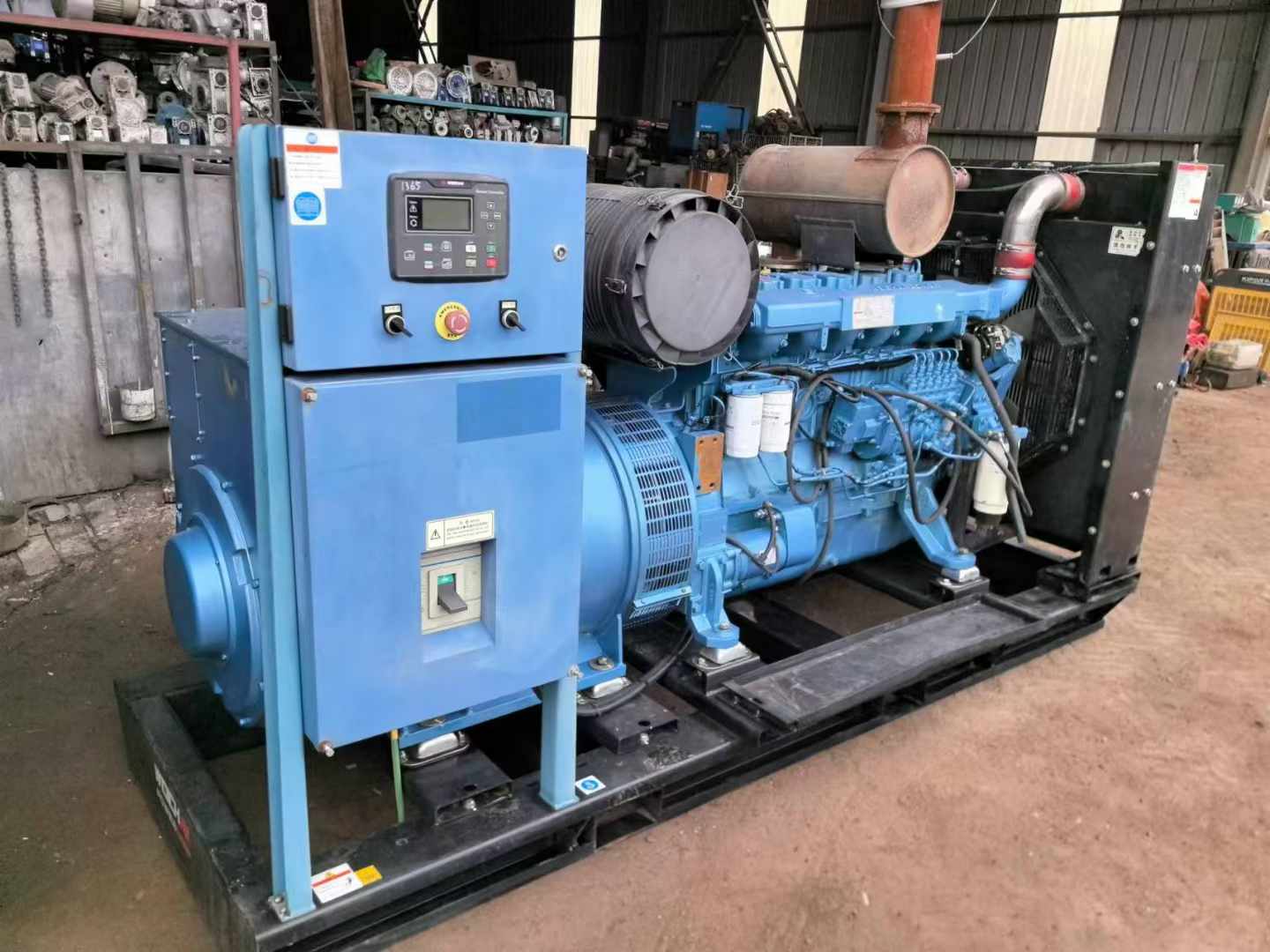 庐阳500kW 柴油发电机组可带动设备功率的计算公式是什么？