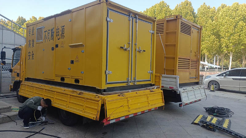 庐阳柴油发电机组和UPS电源配合使用时的注意事项